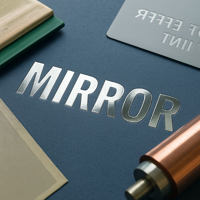 Best Printing Techniques for Mirror Effect Printing Inks