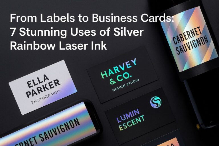 7 Stunning Uses of Silver Rainbow Laser Ink