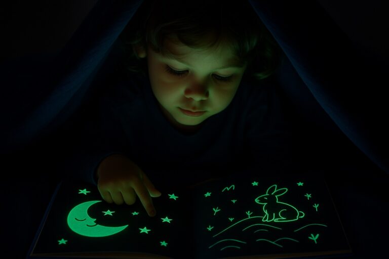 Glow in the Dark Ink in Children's Books When Storytelling Meets Sensory Play
