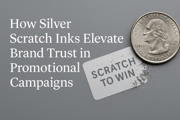 How Silver Scratch Inks Elevate Brand Trust in Promotional Campaigns